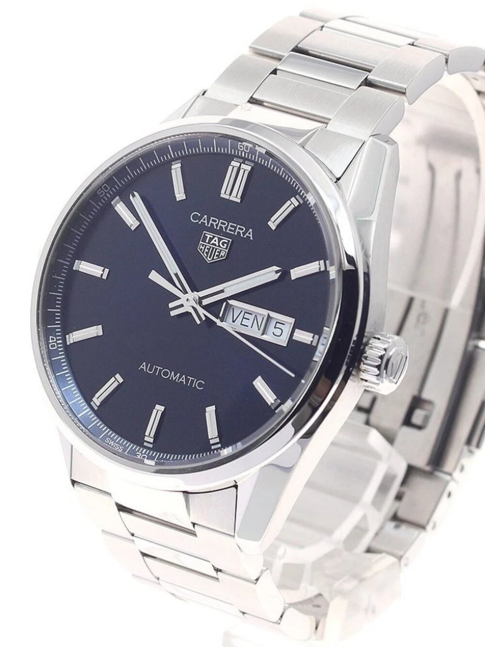TAG HEUER Carrera Caliber 5 WBN2012.BA0640 Day date Automatic Men's Watch_944098